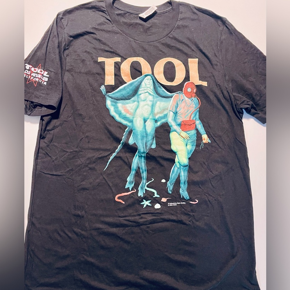 TOOL Official Fear Inoculum Tour Shirt San Diego ‘22 Art by Ryan Heshka NEW XL